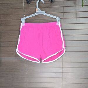 Uratot Dolphin Style Dark Pink Women's Athletic Shorts Size Small